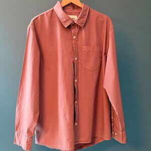 Corridor NYC Button-Down Shirt in Dusty Rose/Mauve